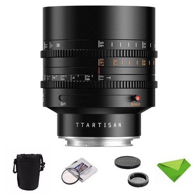 TTARTISAN 85mm T2.1 Dual-Bokeh-Effekt Vollformat-Manuell Objektiv für Leica L
