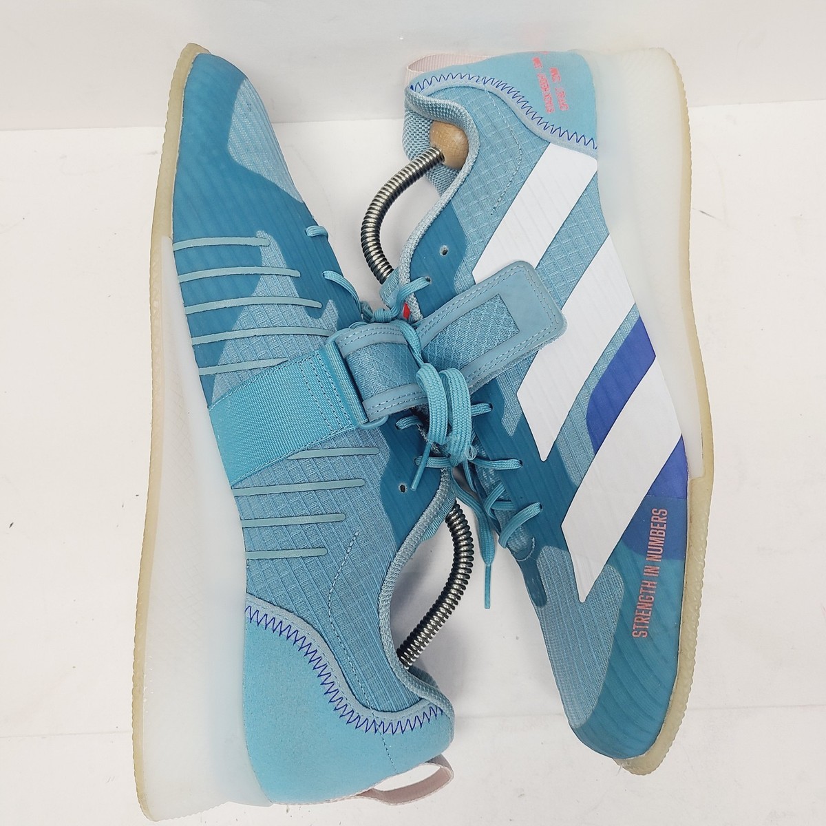 Adidas Adipower Weightlifting 3 Shoes Size 12 Preloved Blue