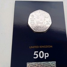 2020 Team GB Tokyo Olympics 50p Coin - BU Uncirculated 