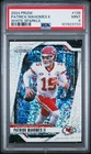 2024 PANINI PRIZM WHITE SPARKLE #138 PATRICK MAHOMES II PSA 9