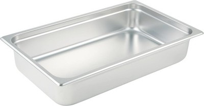Anti-Jming Ste Pan, Full-Size x 4-Inch,Stainl Steel,Medium