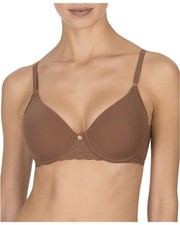 NATORI 721154 Bliss Perfection Underwire Contour Lace Smooth Bra size 32 DD E 
