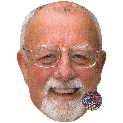 Roger Whittaker (Glasses) Celebrity Mask, Flat Card Face, Fancy Dress Mask
