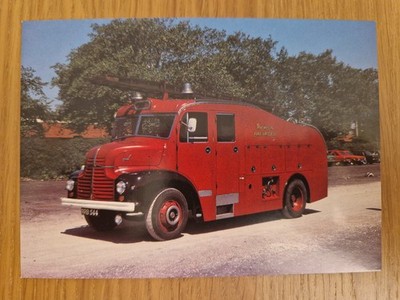 AK Feuerwehrauto Leyland Komet Michelin Fire Brigade