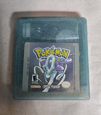 Pokémon Crystal Version Nintendo Game Boy Color, 2001, Authentic Cartridge Read