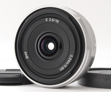 Fully Operational  MINT  Sony E 16mm f2.8 SEL16F28 Wide Angle Sony E Mount JAPAN