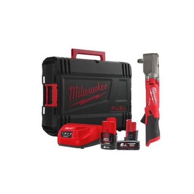 Milwaukee M12 Fuel 1/2 Zoll rechtwinkliges Schlagschrauber-Set - M12 FRAIWF12-622X