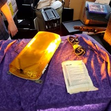 💥GOOD WORKING💥WHELEN MC16PA MINI CENTURY LIGHT BAR AMBER💥FULLY TESTED💥