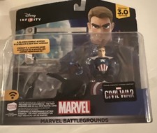 Disney Infinity 3.0 Marvel Battle Grounds Civil War Captain America Playset