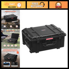 Weatherproof Hard Case - Heavy Duty Protective Dry Box with Foam  Wheels, IP67