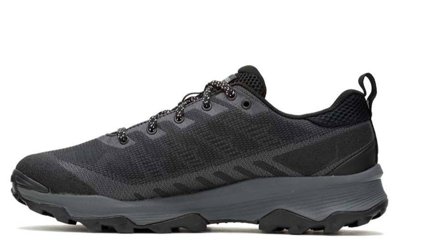 Merrell™ Scarpa da Escursionismo Uomo 11 M Velocità Eco Impermeabile Nero Asfalto