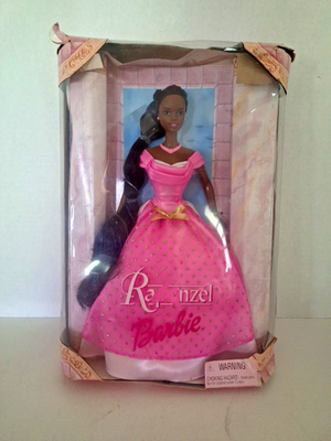 Rapunzel African American Barbie 1997 Mattel Long Hair | eBay