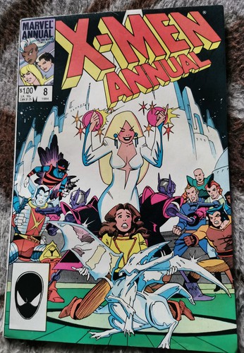 X-MEN ANNUAL # 8  VF 1984 ! MAGIK ! EMMA FROST ! CHRIS CLAREMOUNT ! COPPER AGE !