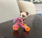Littlest Pet Shop Generation 2 Portable Pets Panda #822 with Bike — photo 2