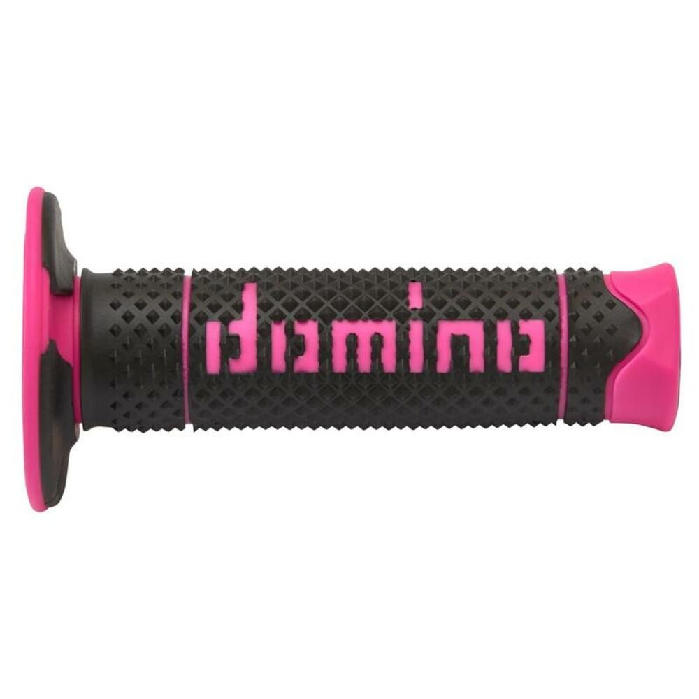 Domino Full Grip A260 Black/Fluorescent Yellow Hand Grips For Motorcycle Parts