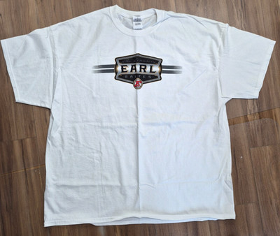 The Legendary EARL Baltes Double-Sided Tee Shirt 2XL Eldora Speedway Ohio