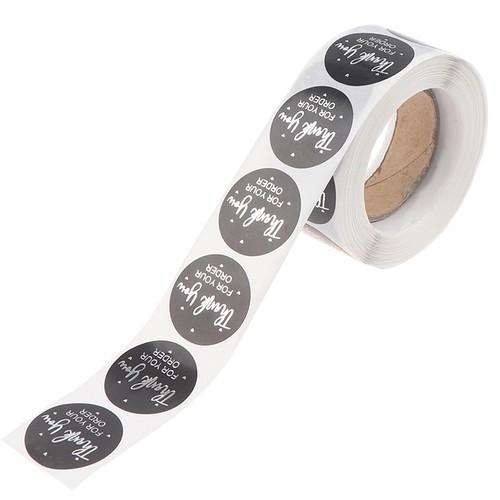 500Pcs/roll Thank You Adhesive Label Stickers For Scrapbooking Cupcakes Dec.we - Picture 3 of 16