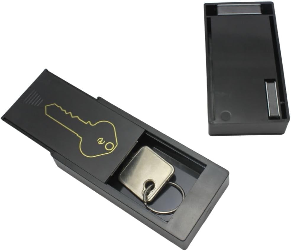Caja Oculta para Llaves Imanes Auto Gran Iman Guardallave Almacenamiento Secreto