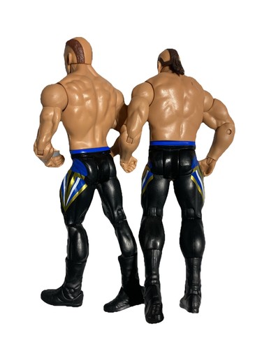 2 set di tag wwe Classic Team Nasty Boys e Road Warriors tag Team Champs - Foto 3 di 12
