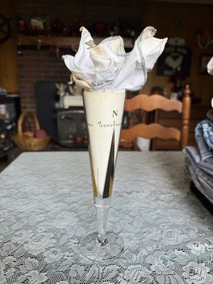 Tassilo Von Grolman Champagne Glass / Flute - Compass Design