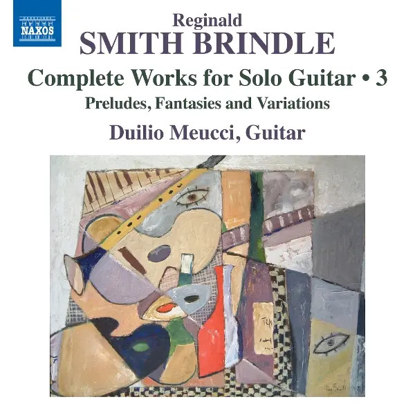Gitarrenwerke Vol.3 | Reginald Smith Brindle | Audio-Cd | Cd | 2025 | Naxos-image