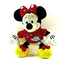 Disney Mickey Mouse Minnie Bean Plush With Sweater CH25103