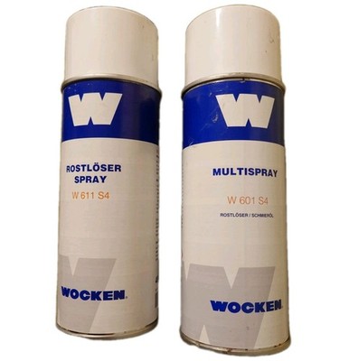 2 x  MoS2 Rostlöser + Multispray  Kriechöl 400 ml Wocken 