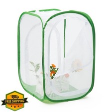 Large Monarch Butterfly Habitat Insect Mesh Cage Terrarium 24x24x36