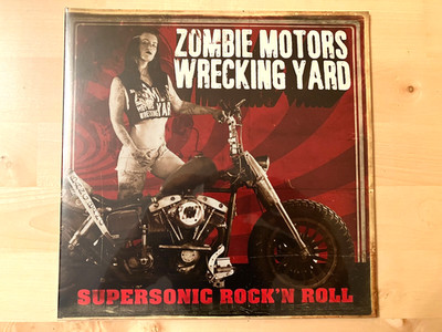 NEU / OVP : Black Vinyl : Zombie Motors Wrecking Yard - Supersonic Rock 'N Roll
