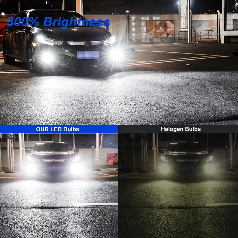 For Holden Commodore VE 2006-2013 LED Headlights Combo High Low Beam Kit 4Pcs - image 2 of 4