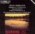 Jean Sibelius: Symphony No. 4; Andante Festivo; Karelia-Overture (CD, Mar-1994, BIS (Sweden))