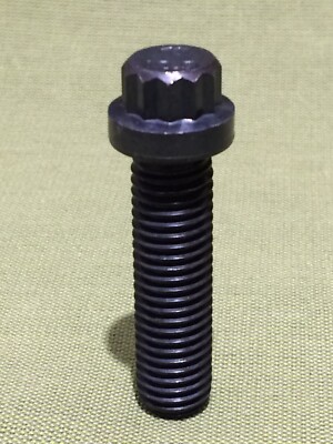 WURTH M12-1.75 SCW 12.9 Metric 12 Point Flange Screws Bolts Black Oxide 45mm