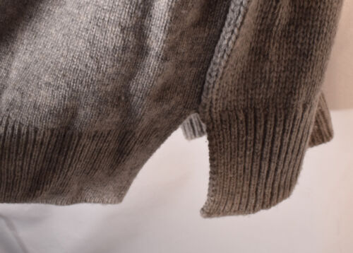 Allsaints Mens Turtlenekc Knit Wool Sweater Gray M - Picture 3 of 4
