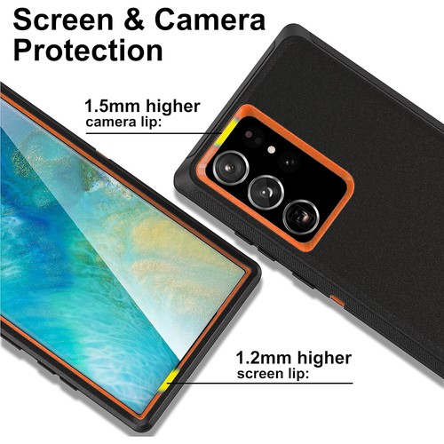 Coque téléphone pour Samsung Galaxy S23 Ultra/S23 FE/S22 S21 S20 + écran en verre - Photo 43 sur 60