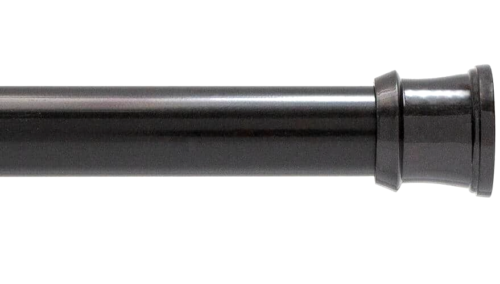Kenney Twist and Fit No Tools 42 in. to 72 in. Steel Adjustable Shower Rod in