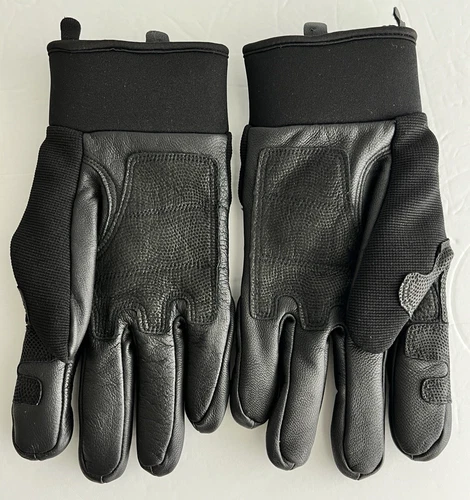Cabela's Insulated Sheep Leather Shooting Gloves for Men - Black - 2XL