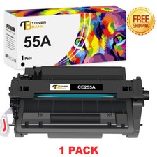 1PK Black CE255A 55A Toner Fits for HP LaserJet Pro 500 MFP M521DN M521DW M521DX