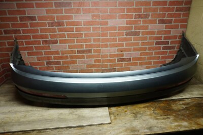 GRAY 2007-2009 AUDI Q7 4L 3.6L REAR BUMPER COVER W/ MARKER TURN LIGHT LAMP OEM