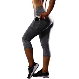 Women-Yoga-Pants-Tummy-Control-Sports-Leggings-Capri-Leggings-High-Waist-for-Gym