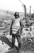 WW1 World War one Great War 1914 1918 Photo Picture German  Body Armor 3943