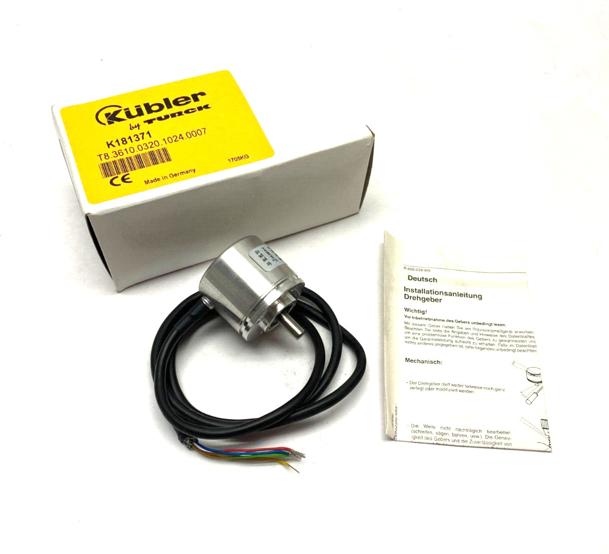 Turck Kübler T8.3610.0320.1024.0007 Incremental Rotary Encoder K181371