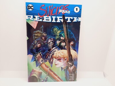 Suicide Squad Rebirth 2016 #1 DC  Geek Fuel & Dynamic Foces Limited Edition COA