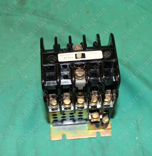 Westinghouse, AF51F, Control Relay 600VAC 10A 6Pole 135A619G05 NEW - Picture 2 of 3