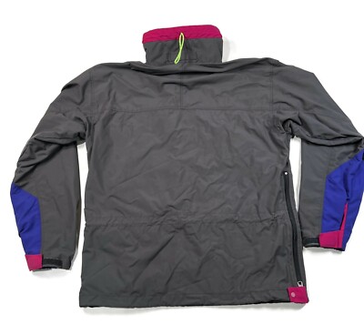 Vintage Patagonia Anorak Pullover Jacket Small 1990's Gray Men