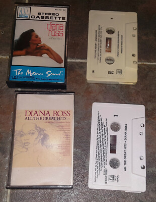 2/Two Diana Ross Cassette/Tape All the Greatest Hits/To Love Again