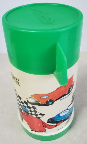 Johnny Lightning Metal Lunchbox with Thermos. 1970 Tapper Corporation. Racing - Picture 15 of 20
