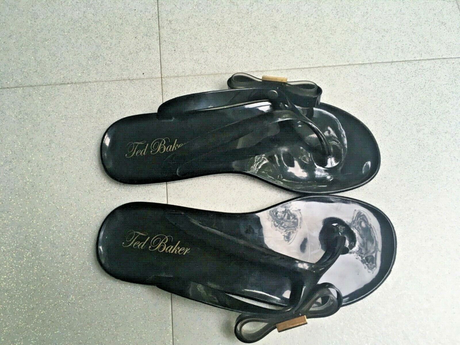 ted baker jelly flip flops