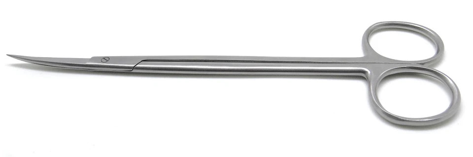 3 Piezas Dental Quirúrgico Médico ORL Tijera Kelly Curvada 7" Instrumento Afilado/Afilado Foto 2 de 4