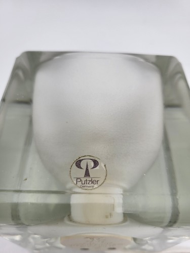 Set 2x Peill & Putzler Ice Cube TA 14 Nachtischlampe # innen matt # 70er Vintage - Picture 6 of 9