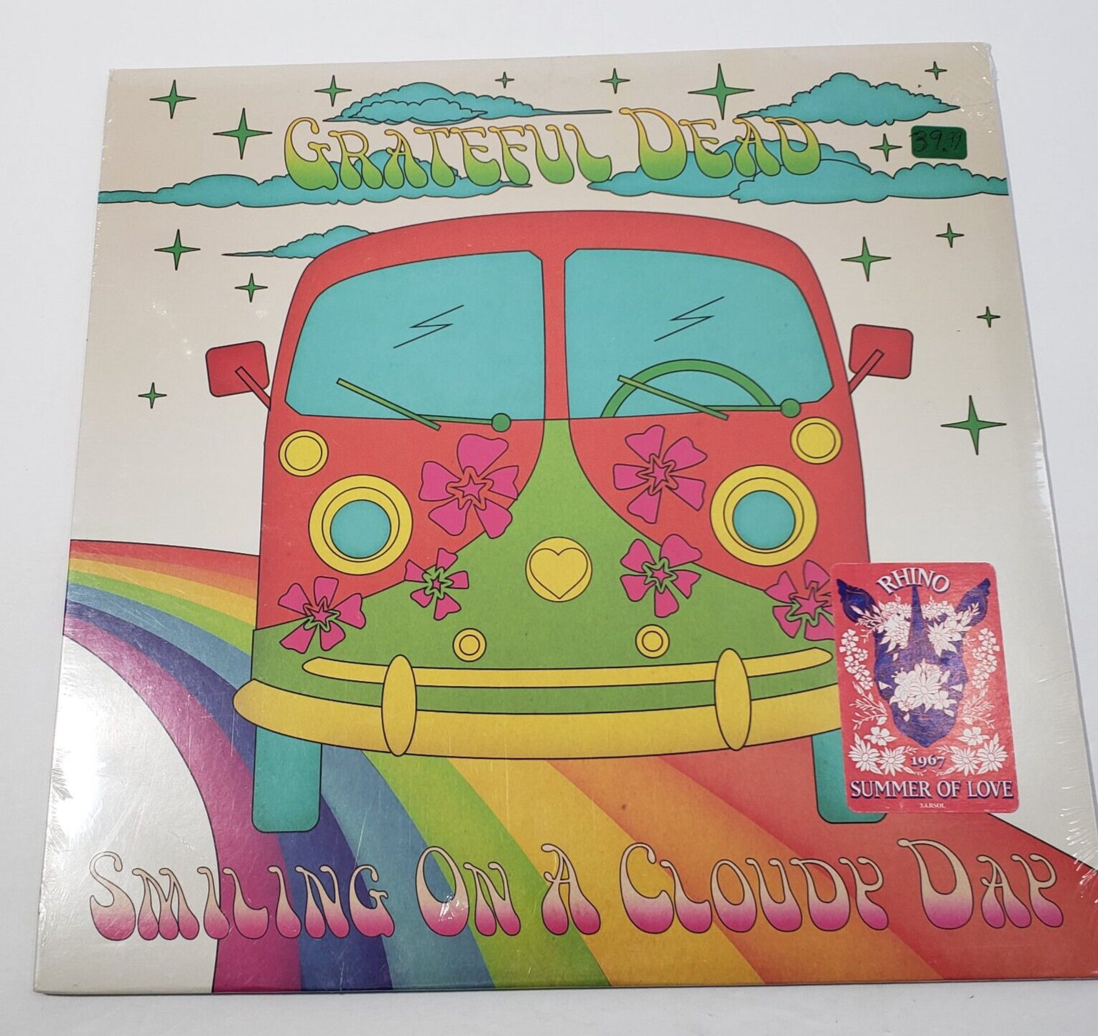 Grateful Dead Smiling On A Cloudy Day 2017 Rhino Psych Comp LP NM